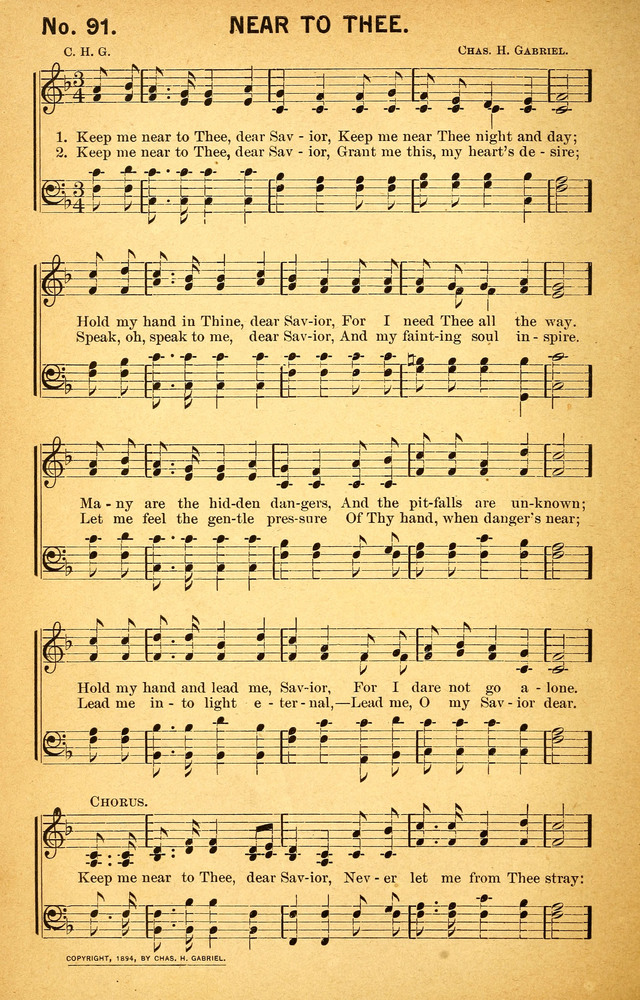 Songs of the Pentecost for the Forward Gospel Movement page 90