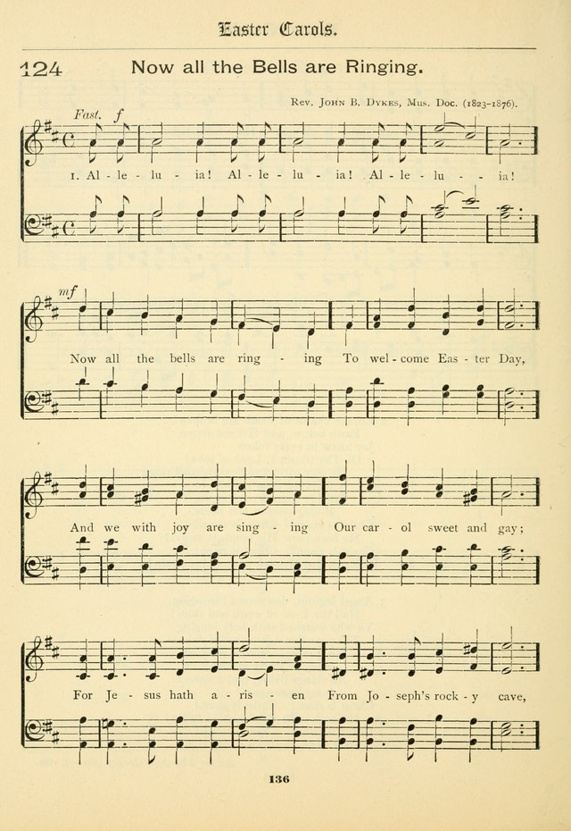 School and Parish Hymnal: with tunes page 137