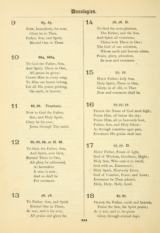 School and Parish Hymnal: with tunes page 295