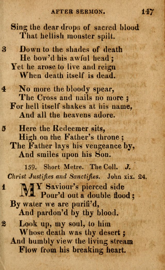 A Selection of Psalms and Hymns: done under the appointment of the Philadelphian Association (4th ed.) page 147