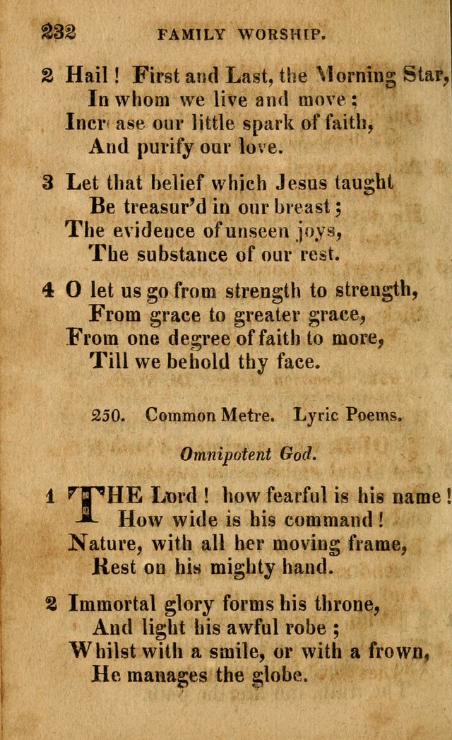 A Selection of Psalms and Hymns: done under the appointment of the Philadelphian Association (4th ed.) page 232