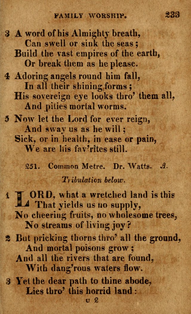 A Selection of Psalms and Hymns: done under the appointment of the Philadelphian Association (4th ed.) page 233