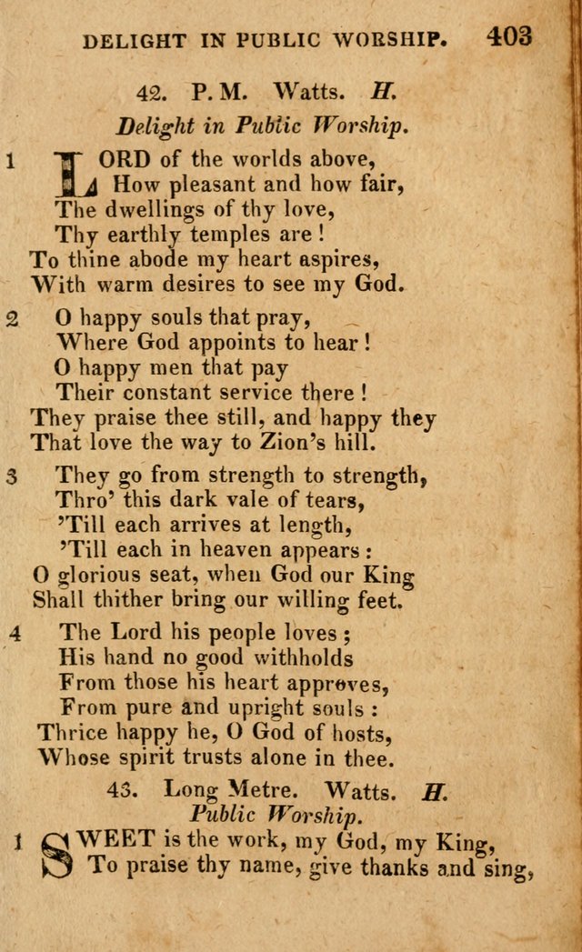 A Selection of Psalms and Hymns: done under the appointment of the Philadelphian Association (4th ed.) page 403