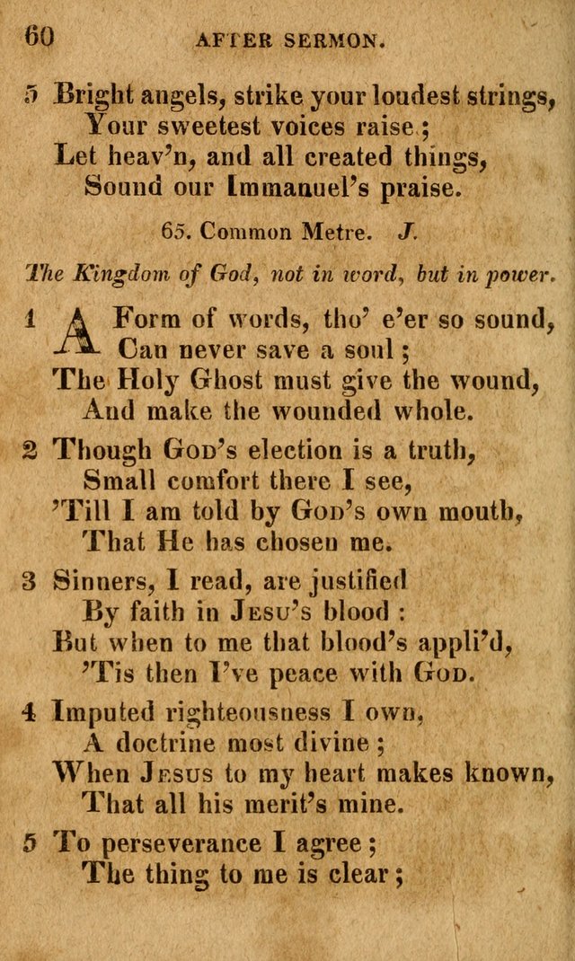 A Selection of Psalms and Hymns: done under the appointment of the Philadelphian Association (4th ed.) page 60