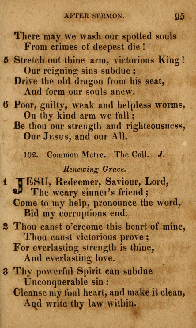 A Selection of Psalms and Hymns: done under the appointment of the Philadelphian Association (4th ed.) page 95