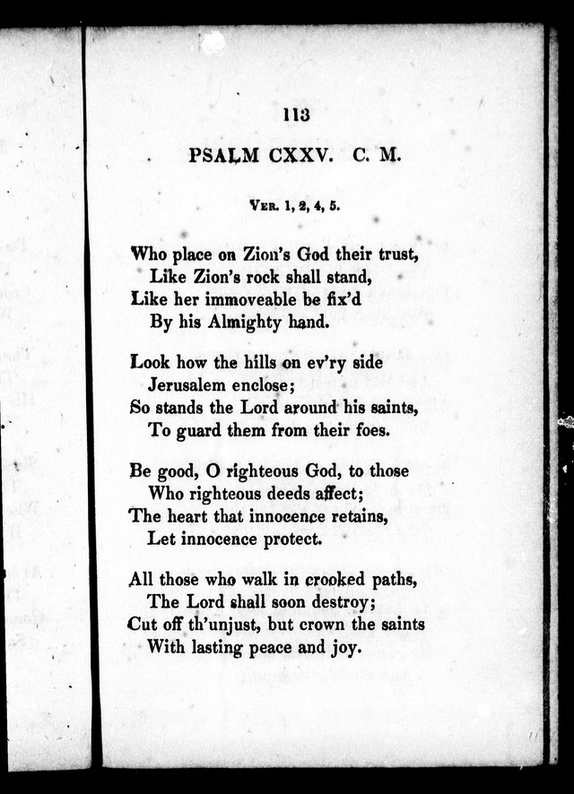 A Selection of Psalms, Hymns and Anthems, for every Sunday and principal festival throughout the year. for the use of congregations in the dioceses Quebec and Toronto. page 110