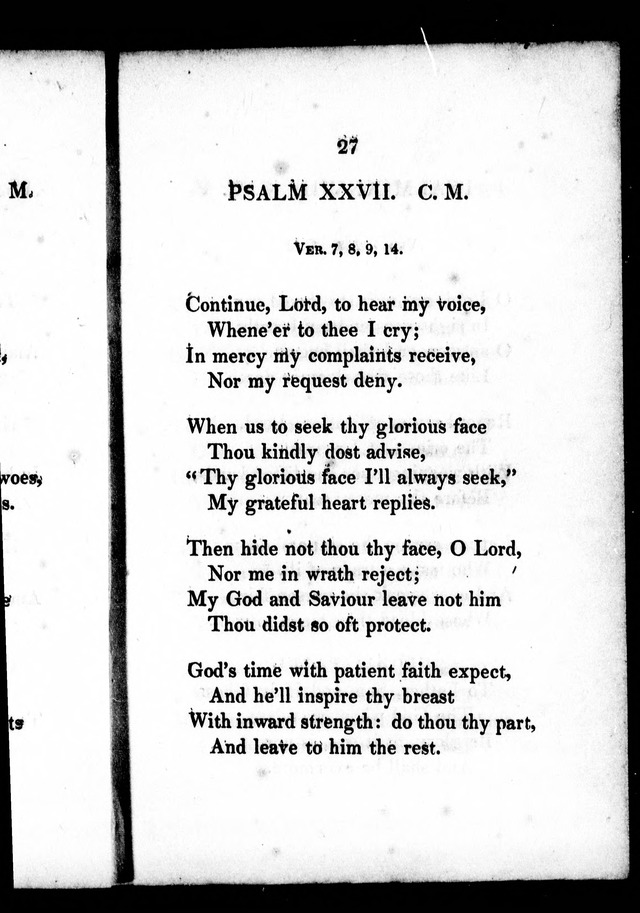 A Selection of Psalms, Hymns and Anthems, for every Sunday and principal festival throughout the year. for the use of congregations in the dioceses Quebec and Toronto. page 21