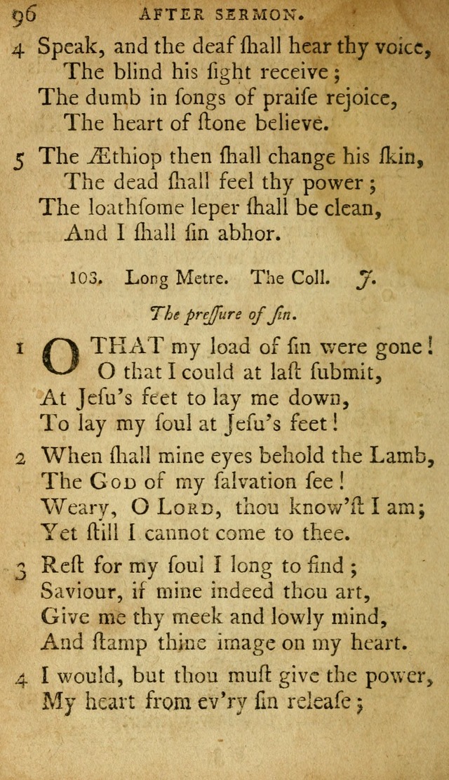 A Selection of Psalms and Hymns: done under appointment of the Philadelphian Association (2nd ed) page 118