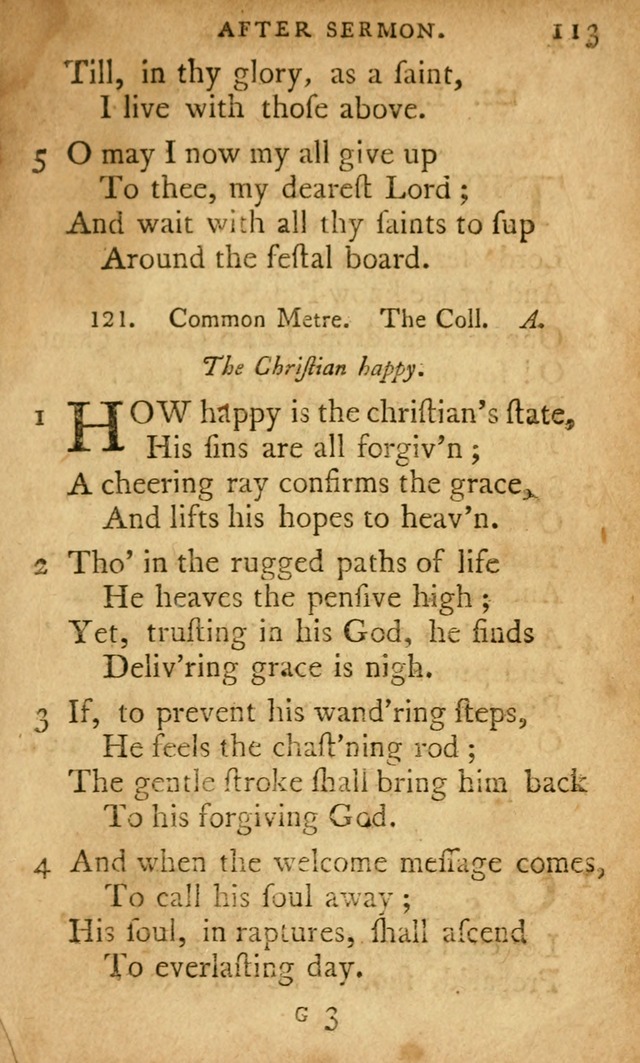 A Selection of Psalms and Hymns: done under appointment of the Philadelphian Association (2nd ed) page 137