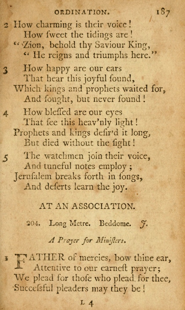 A Selection of Psalms and Hymns: done under appointment of the Philadelphian Association (2nd ed) page 215