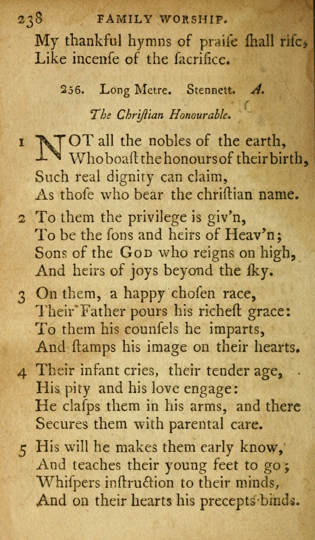 A Selection of Psalms and Hymns: done under appointment of the Philadelphian Association (2nd ed) page 254