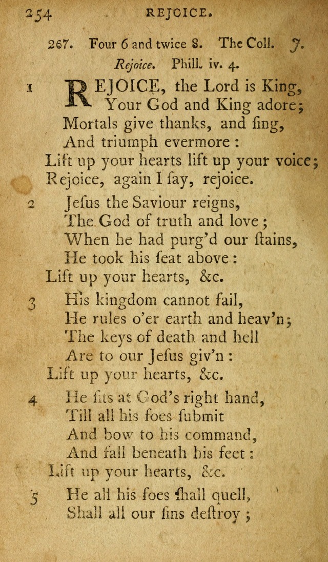 A Selection of Psalms and Hymns: done under appointment of the Philadelphian Association (2nd ed) page 270