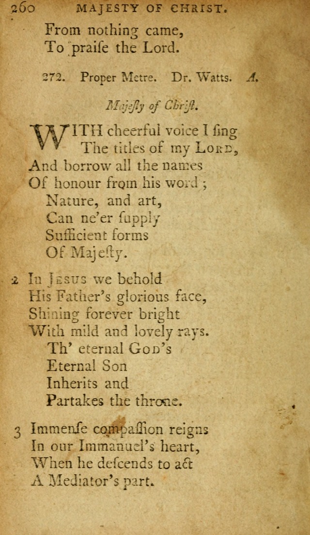 A Selection of Psalms and Hymns: done under appointment of the Philadelphian Association (2nd ed) page 276