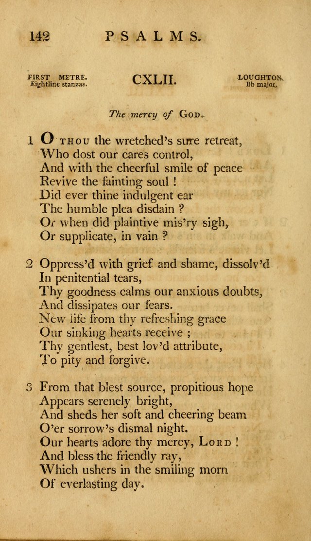 A Selection of Psalms and Hymns, Embracing all the Varieties of Subjects page 144