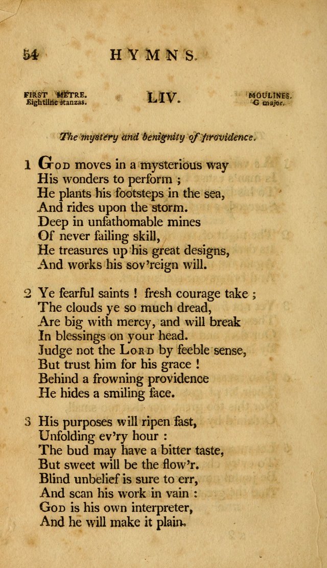 A Selection of Psalms and Hymns, Embracing all the Varieties of Subjects page 206