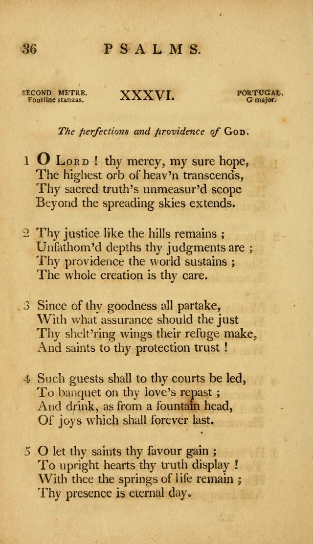 A Selection of Psalms and Hymns, Embracing all the Varieties of Subjects page 40