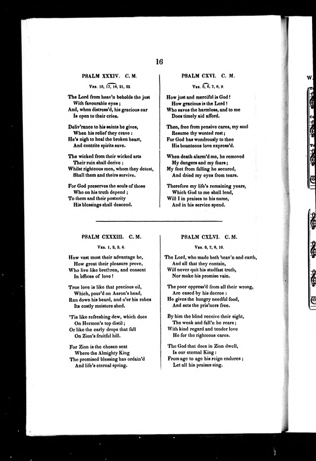 A Selection of Psalms and Hymns: for every Sunday and principle festival throughout the year for the use of congregations in the Diocess of Quebec page 12