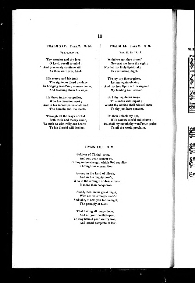A Selection of Psalms and Hymns: for every Sunday and principle festival throughout the year for the use of congregations in the Diocess of Quebec page 6