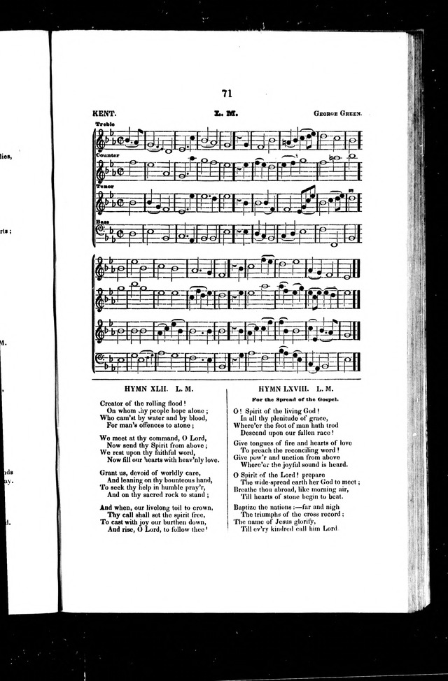 A Selection of Psalms and Hymns: for every Sunday and principle festival throughout the year for the use of congregations in the Diocess of Quebec page 67