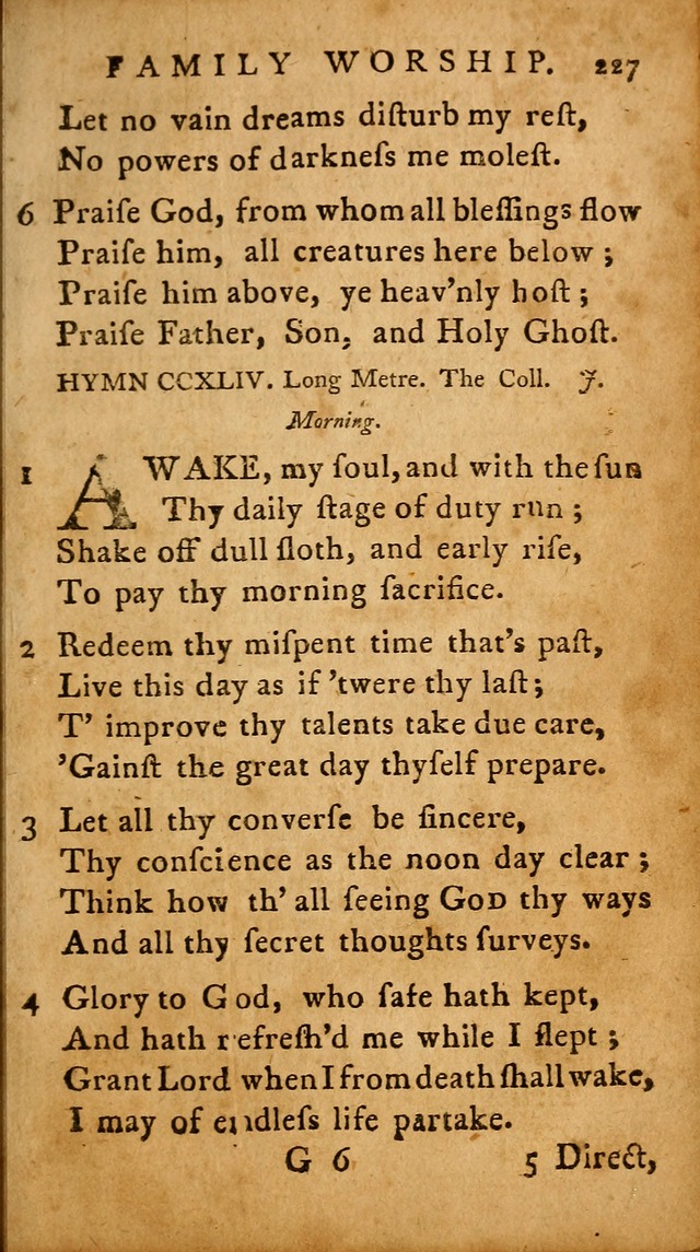 A Selection of Psalms and Hymns: done under the appointment of  the Philadelphian Association page 237