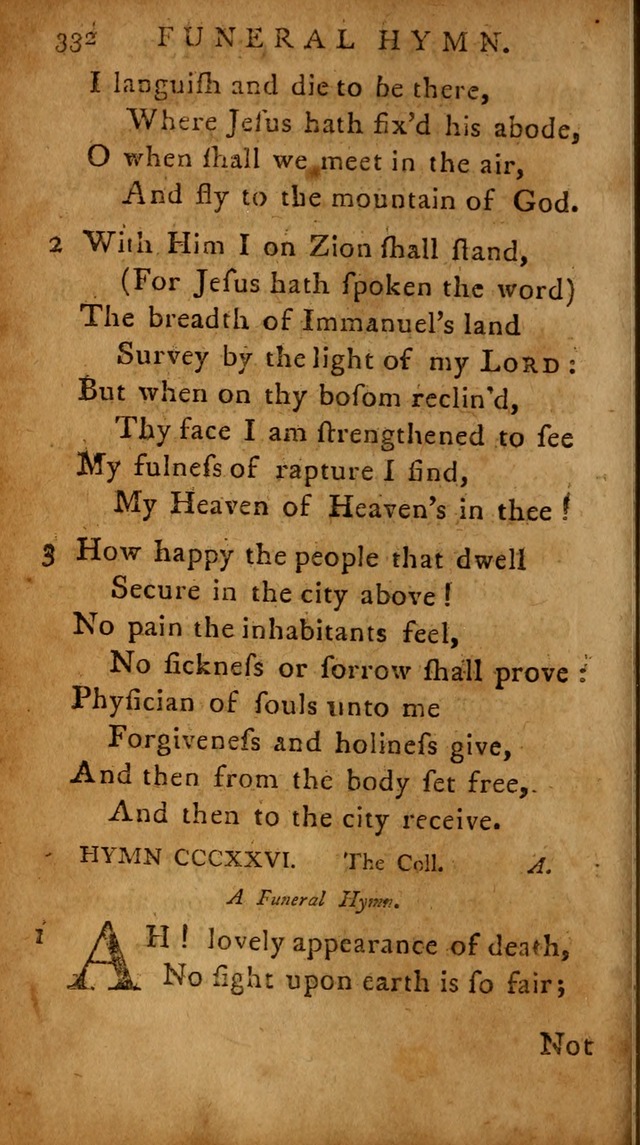 A Selection of Psalms and Hymns: done under the appointment of  the Philadelphian Association page 342