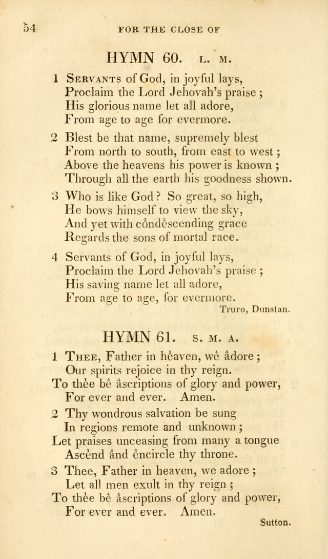 Sacred Poetry and Music Reconciled; or a Collection of Hymns, Original and Compiled page 59