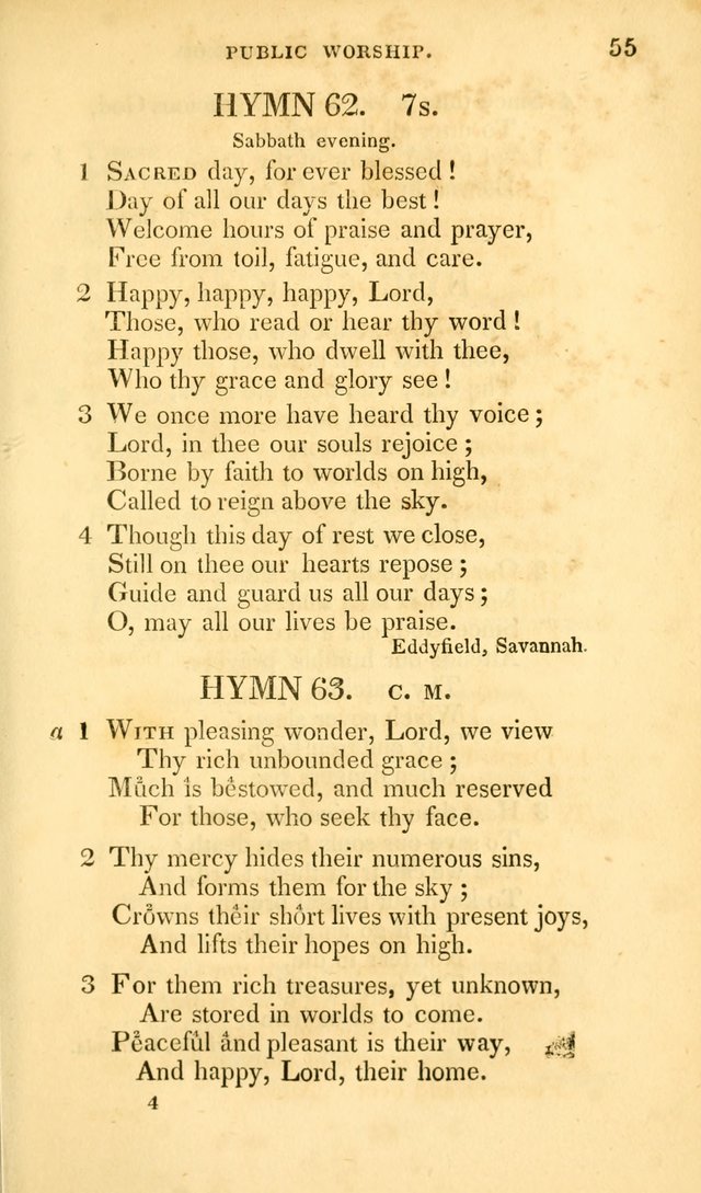 Sacred Poetry and Music Reconciled; or a Collection of Hymns, Original and Compiled page 60