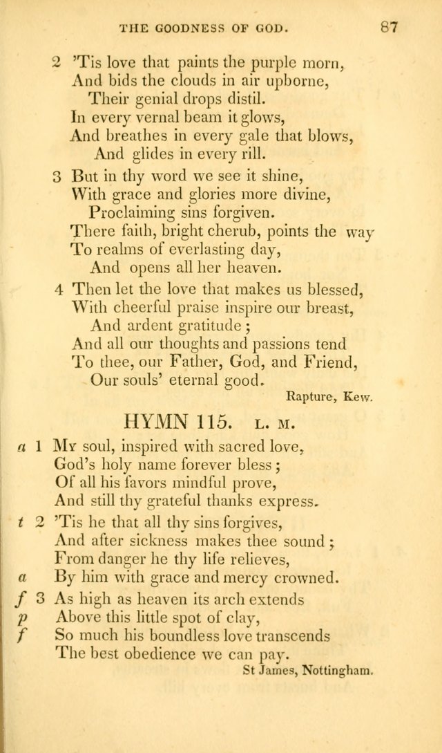 Sacred Poetry and Music Reconciled; or a Collection of Hymns, Original and Compiled page 92