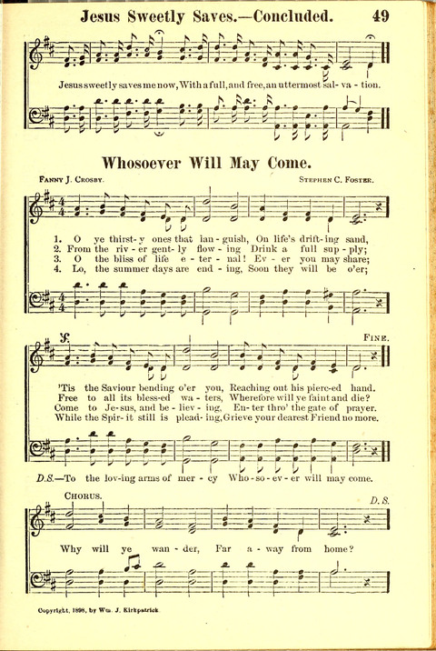 Songs of Praise and Victory page 49