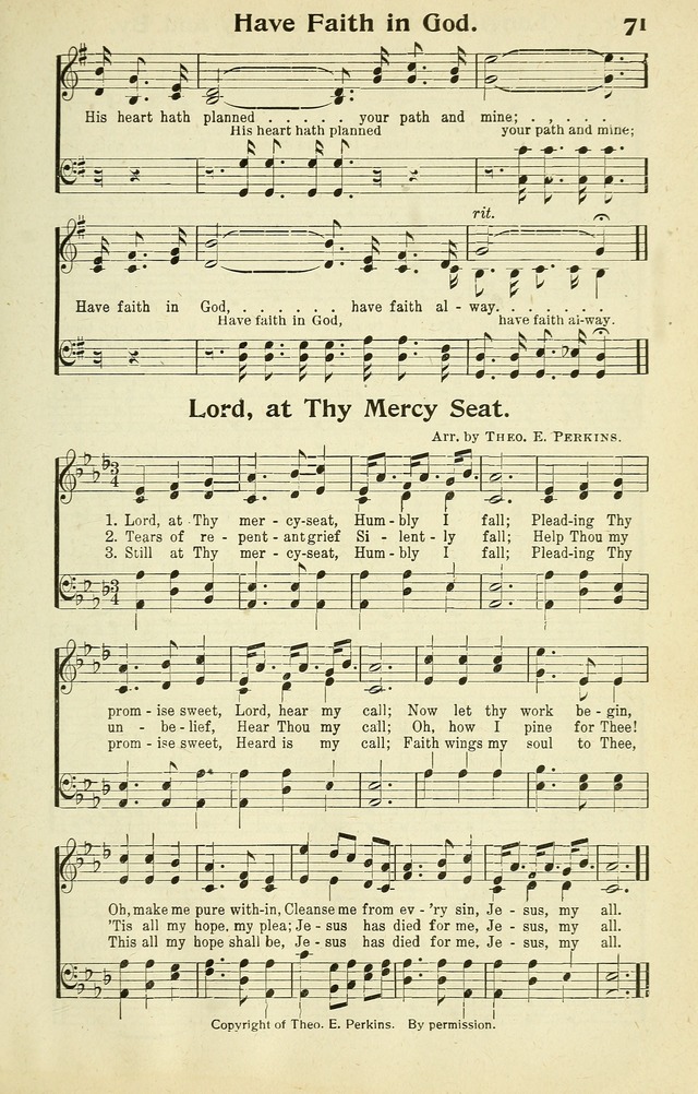 Songs of Redemption and Praise. Rev. page 69