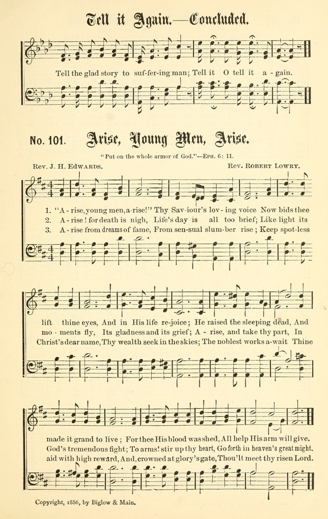 Sacred Songs No. 1: compiled and arranged for use in gospel meetings, Sunday schools, prayer meetings and other religious services page 103