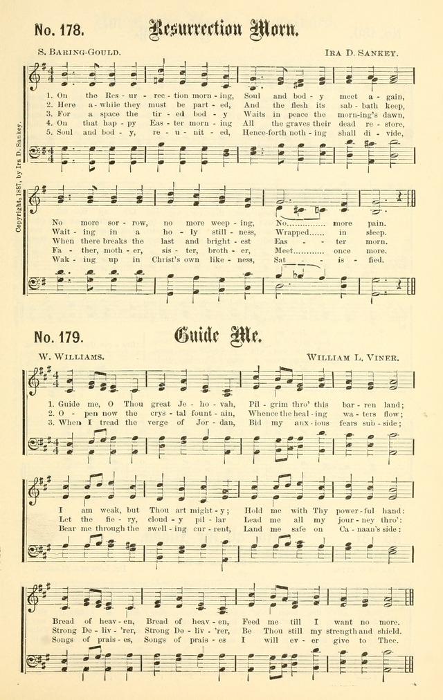 Sacred Songs No. 1: compiled and arranged for use in gospel meetings, Sunday schools, prayer meetings and other religious services page 169