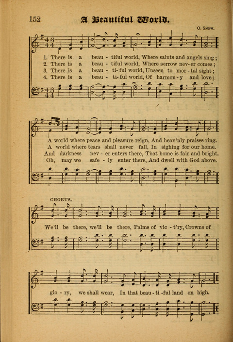 Sunlit Songs: for use in meetings for Christian worship or work page 152