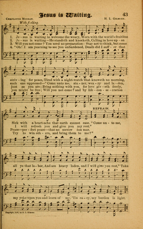 Sunlit Songs: for use in meetings for Christian worship or work page 43
