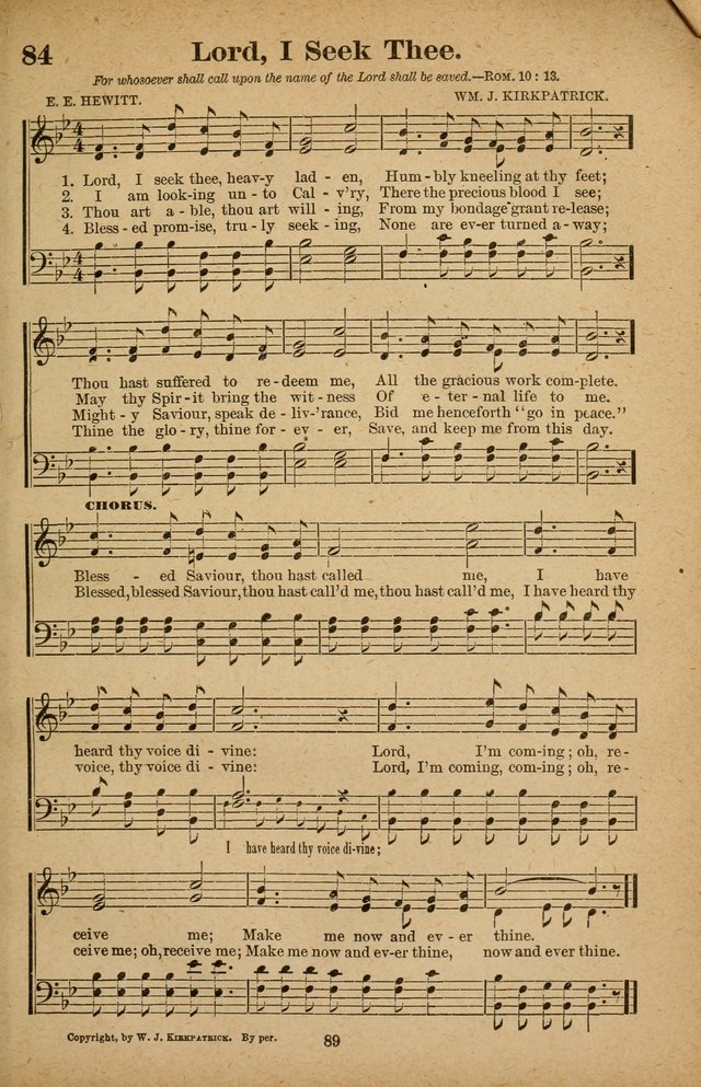 The Seed Sower: a collection of songs for Sunday schools and gospel meetings page 89
