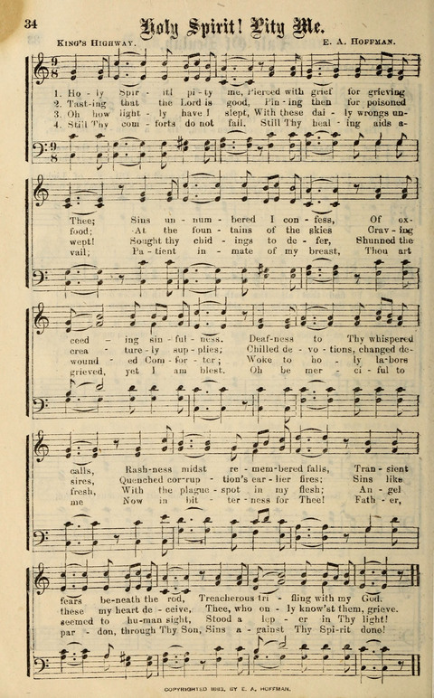 Spiritual Songs No. 2: for Gospel Meetings and the Sunday school page 34
