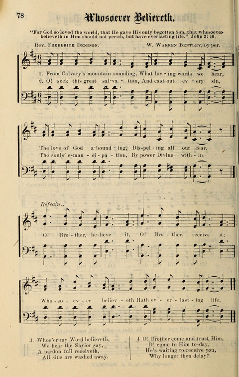 Spiritual Songs No. 2: for Gospel Meetings and the Sunday school page 78