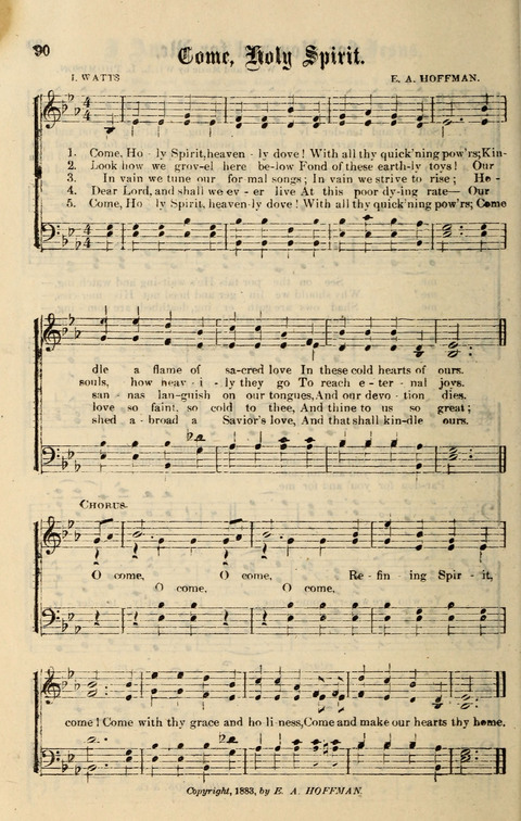 Spiritual Songs No. 2: for Gospel Meetings and the Sunday school page 90