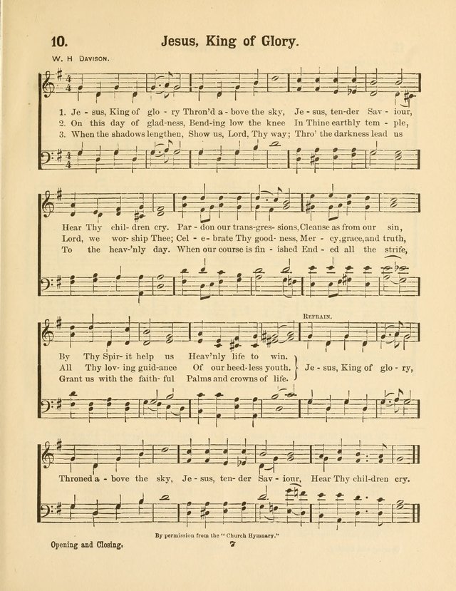 Select Songs No. 2: for the singing service in the prayer meeting; Sunday school; Christian Endeavor meetings page 7
