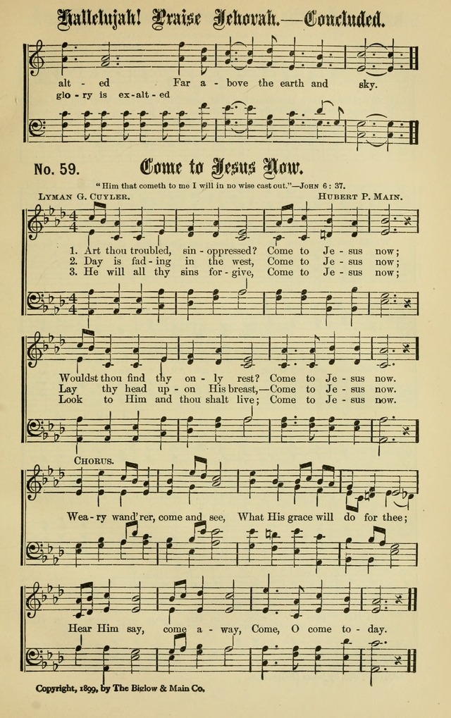 Sacred Songs No. 2 page 59