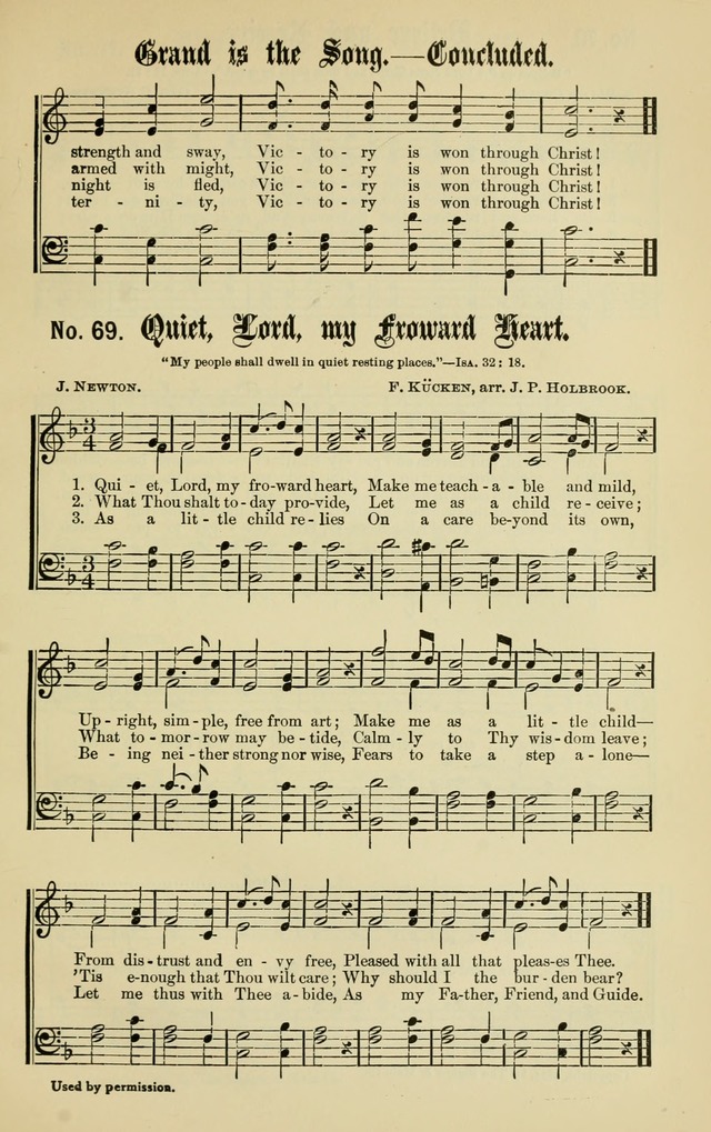 Sacred Songs No. 2 page 69