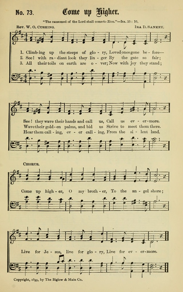 Sacred Songs No. 2 page 73