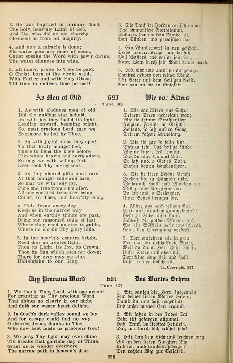 The Selah Song Book (Das Sela Gesangbuch) (2nd ed) page 296