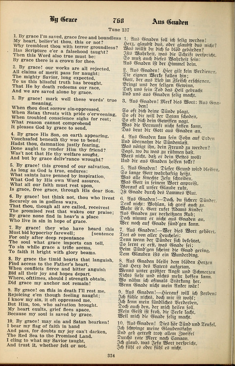 The Selah Song Book (Das Sela Gesangbuch) (2nd ed) page 332