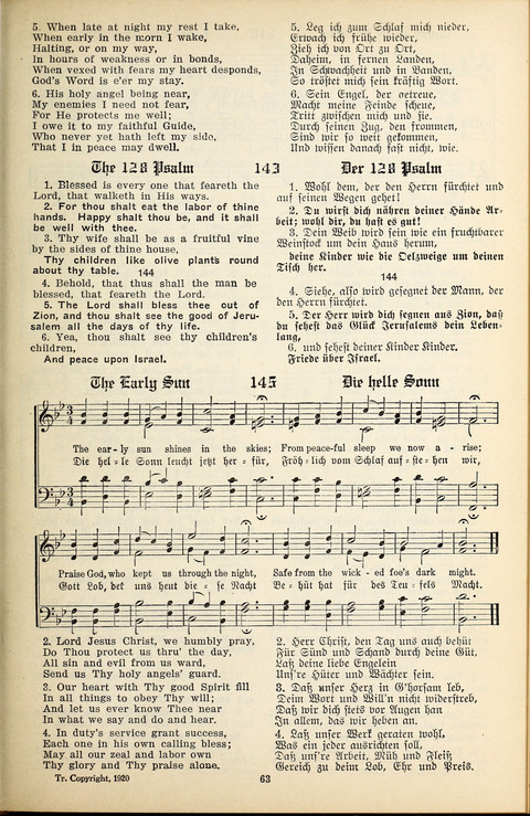 The Selah Song Book (Das Sela Gesangbuch) (2nd ed) page 61