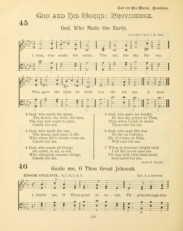 Sunday-School Book: with music: for the use of the Evangelical Lutheran congregations (Rev. and Enl.) page 140