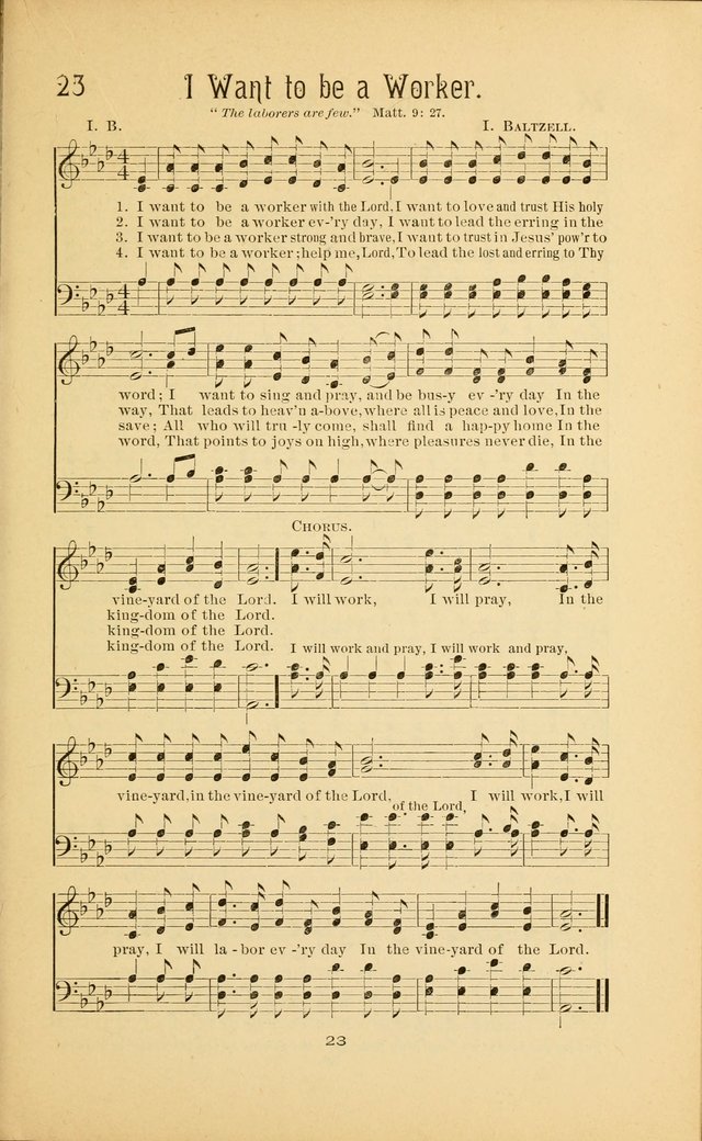 Songs and Solos used by the Christian Crusaders: in their Special Soul-Saving Work: and adapted for the church, grove, school, choir, and home page 22