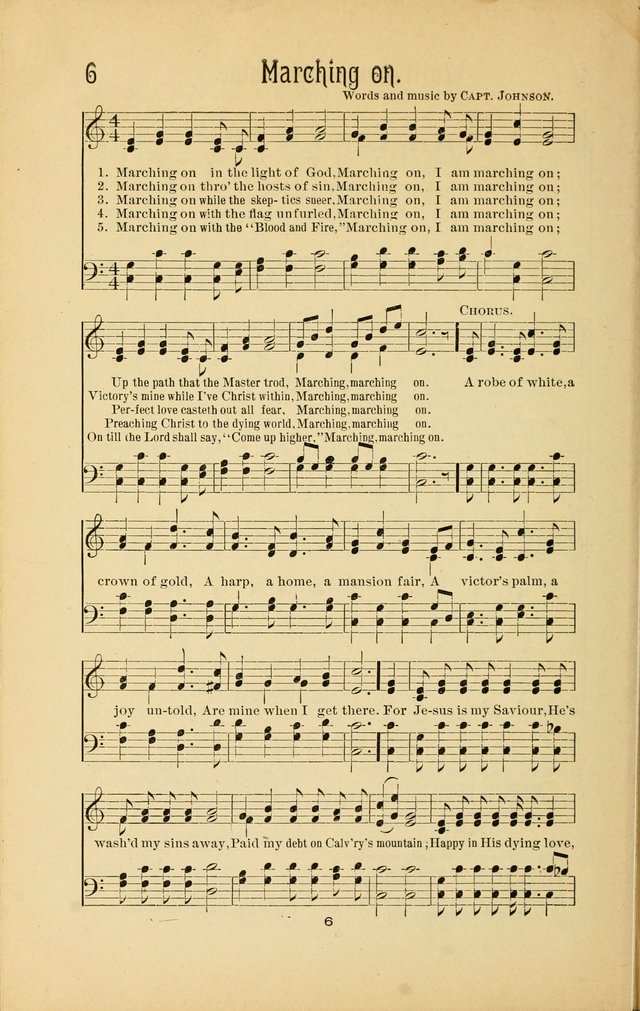 Songs and Solos used by the Christian Crusaders: in their Special Soul-Saving Work: and adapted for the church, grove, school, choir, and home page 5