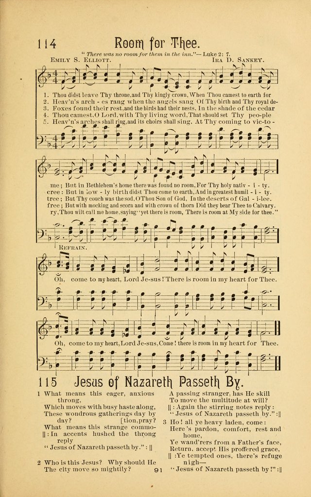 Songs and Solos used by the Christian Crusaders: in their Special Soul-Saving Work: and adapted for the church, grove, school, choir, and home page 90