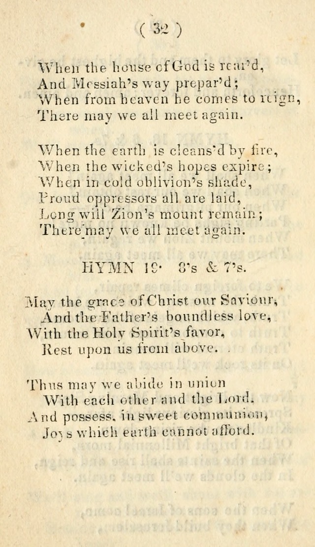 A Small Selection of Choice Hymns for the Church of Jesus Christ of       Latter Day Saints page 38